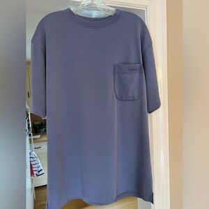 Bamboo Cay Resortwear Dusty Purple Short Sleeve Shirt, Men’s Size Small